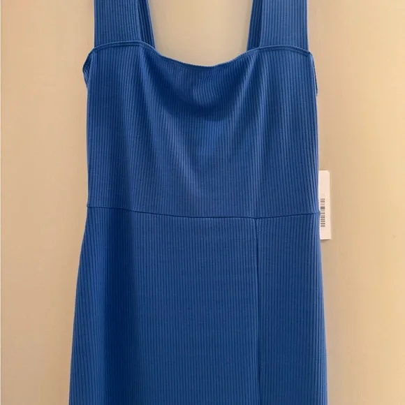 Reformation Cassi Blue Midi Dress NWT - Picture 11 of 12